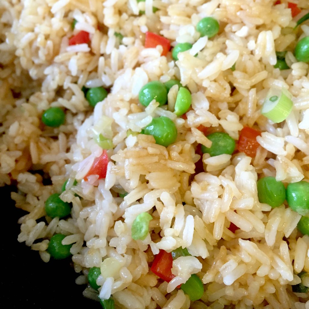 veggies and fried rice