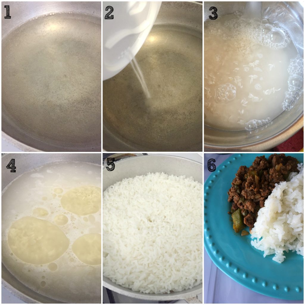 cooking white rice