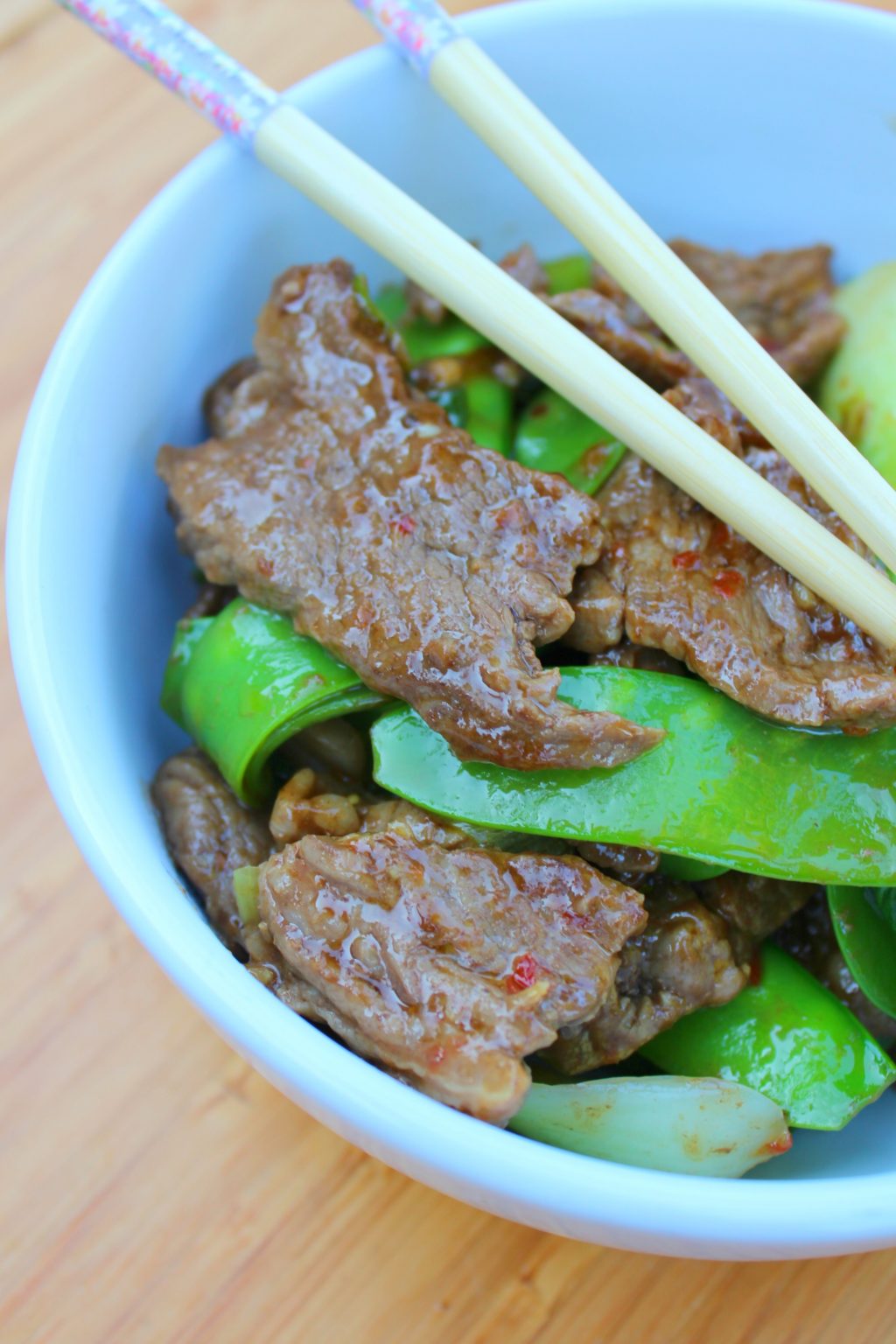 Beef stir-fry with bok choy and snow peas | Johanny's Kitchen